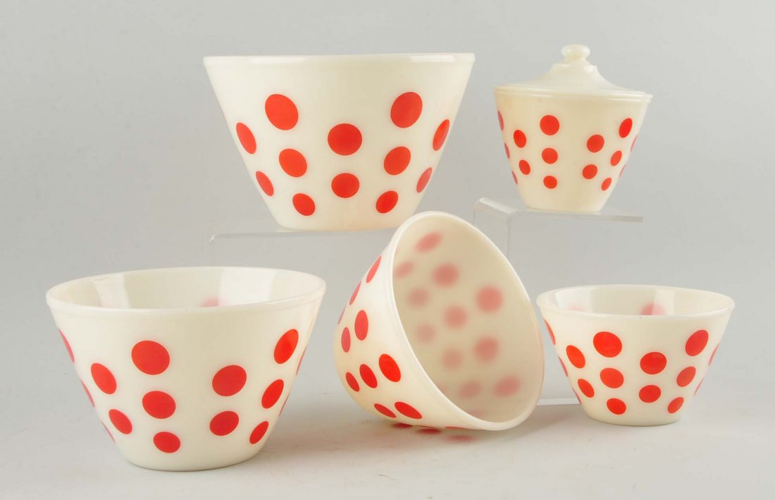 Lot of 5: Fire-King Wares. (1 of 1)