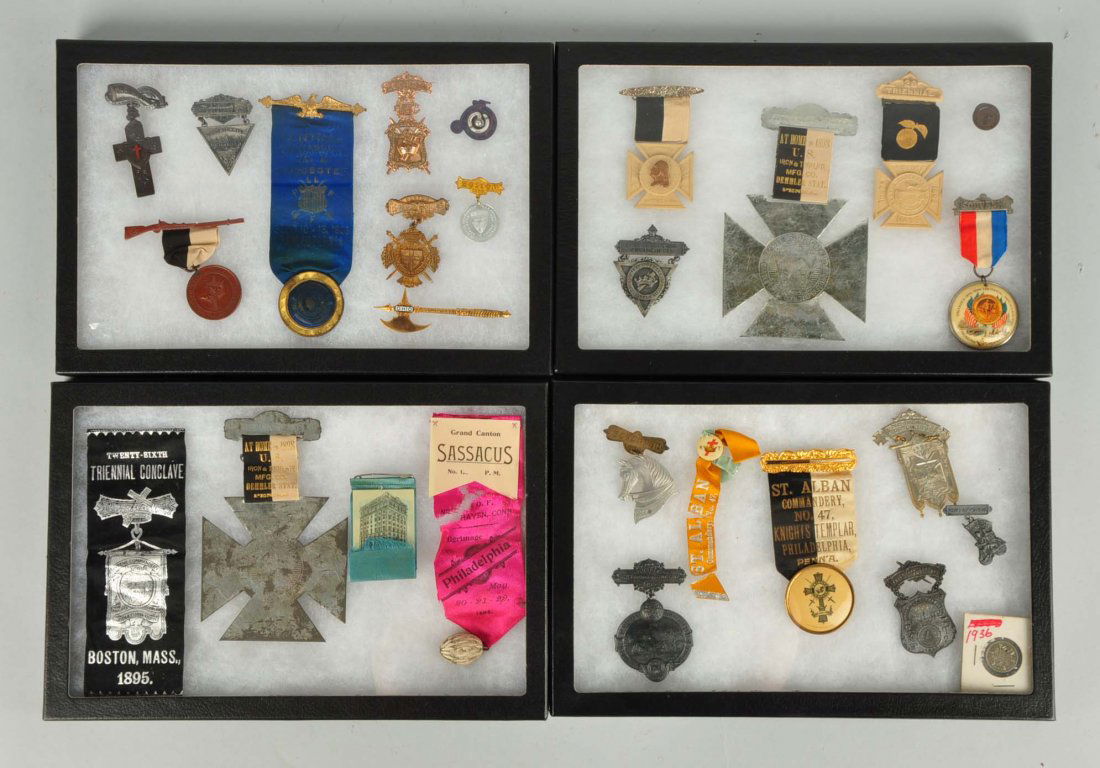 Lot of Assorted Military Patches, Medals & Pins. (1 of 5)