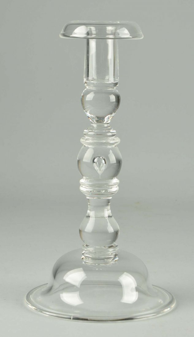 Glass Candlestick. (1 of 1)
