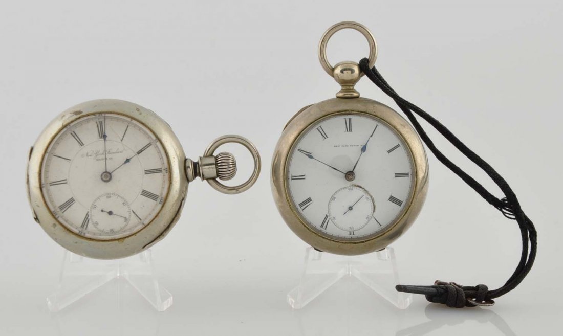 Lot Of 2: NY Standard Pocket Watches. (1 of 1)