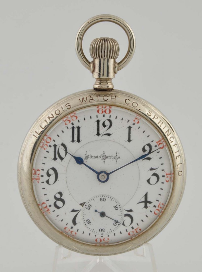 A Gent's pocket watch, Illinois Watch Co (1 of 2)