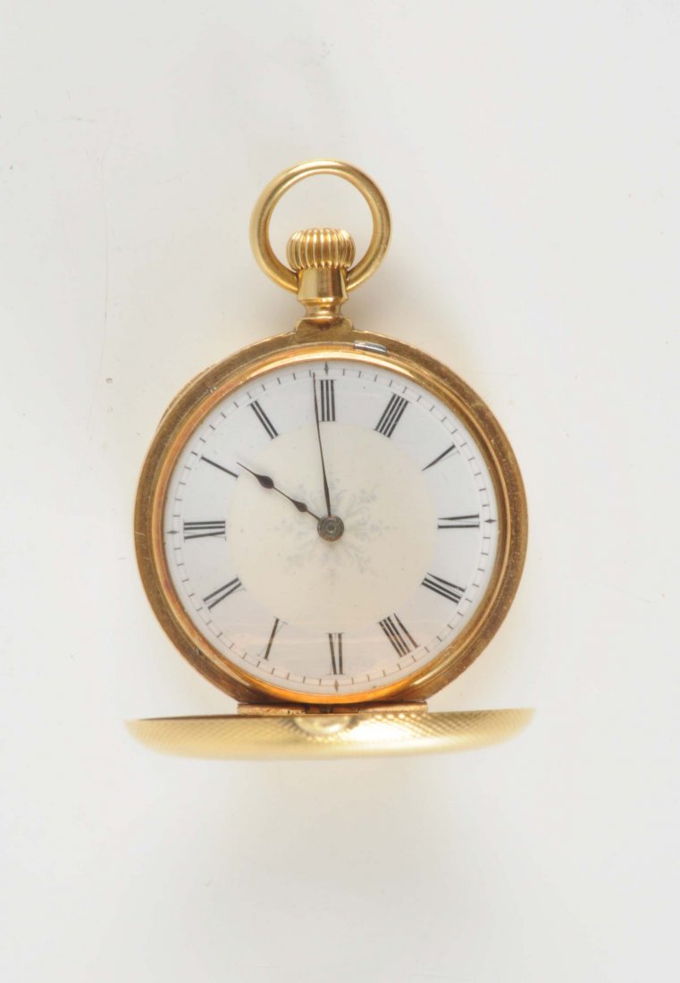 Small Gold Pocket Watch. (1 of 2)