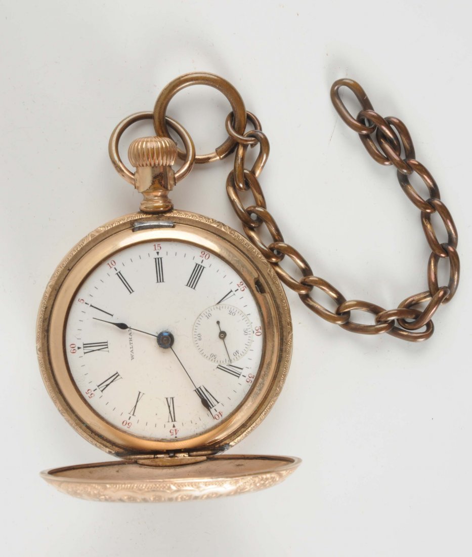 Waltham Gold Pocket Watch. (1 of 3)