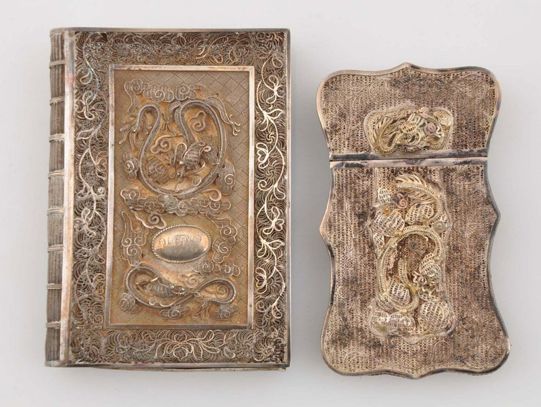Lot Of 2: Vintage Calling Card Cases. (1 of 2)
