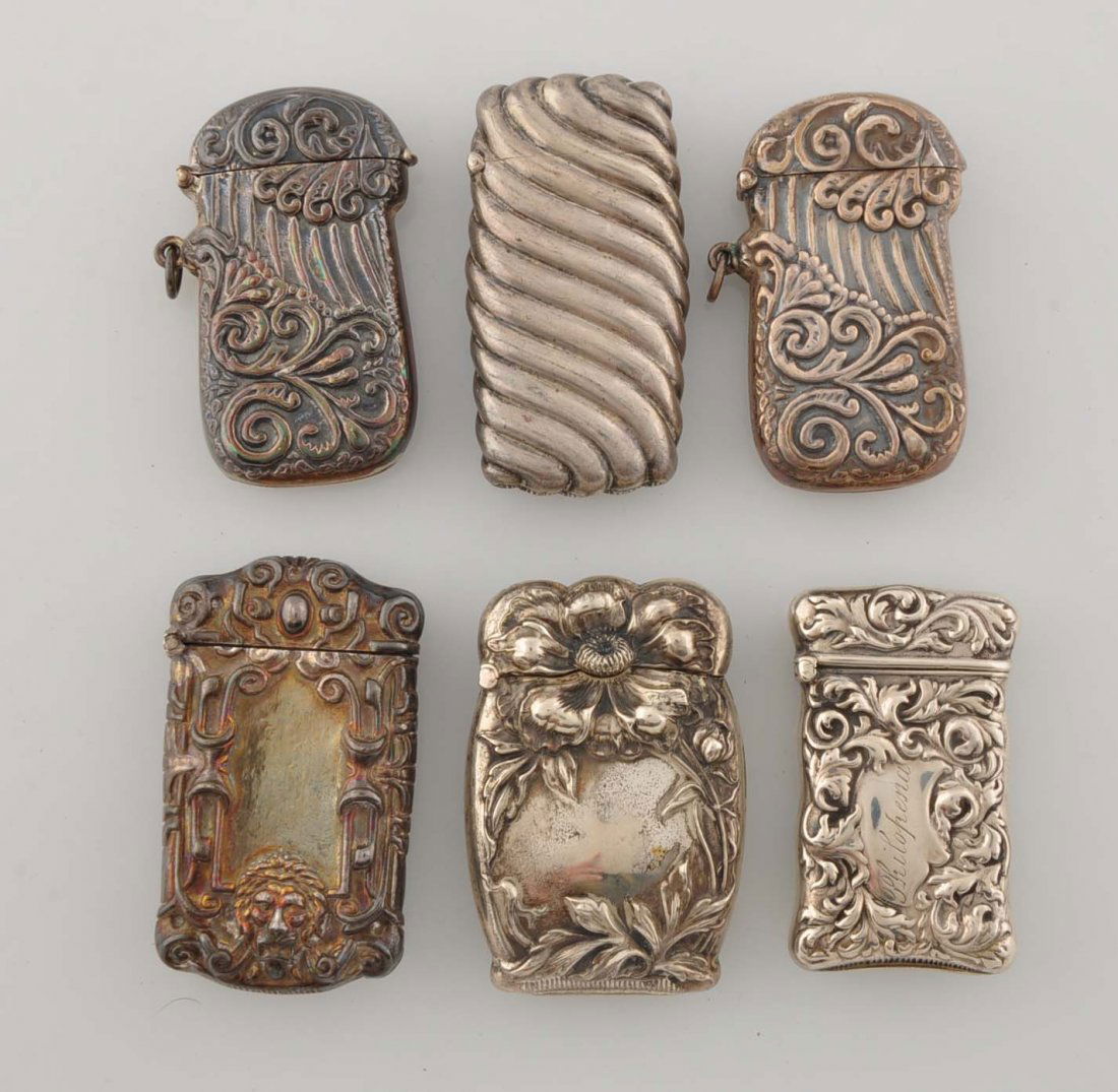 Lot Of 6: Vintage Match Safes. (1 of 1)