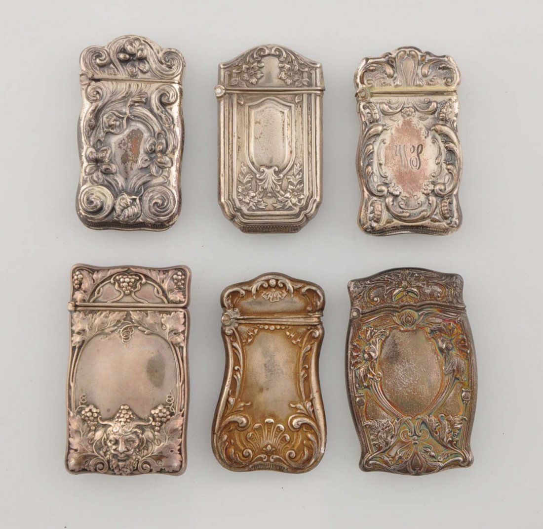 Lot Of 6: Vintage Match Safes. (1 of 1)