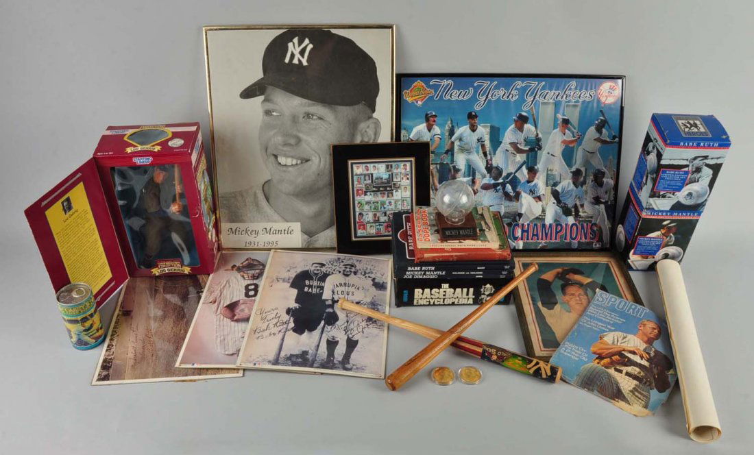 Lot Of Assorted Baseball Memorabilia. (1 of 1)