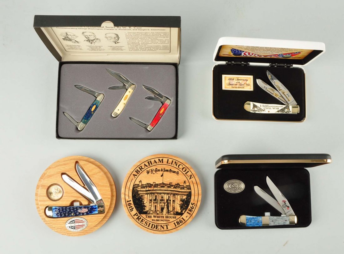 Lot Of 6: President Commemorative Knives. (1 of 3)