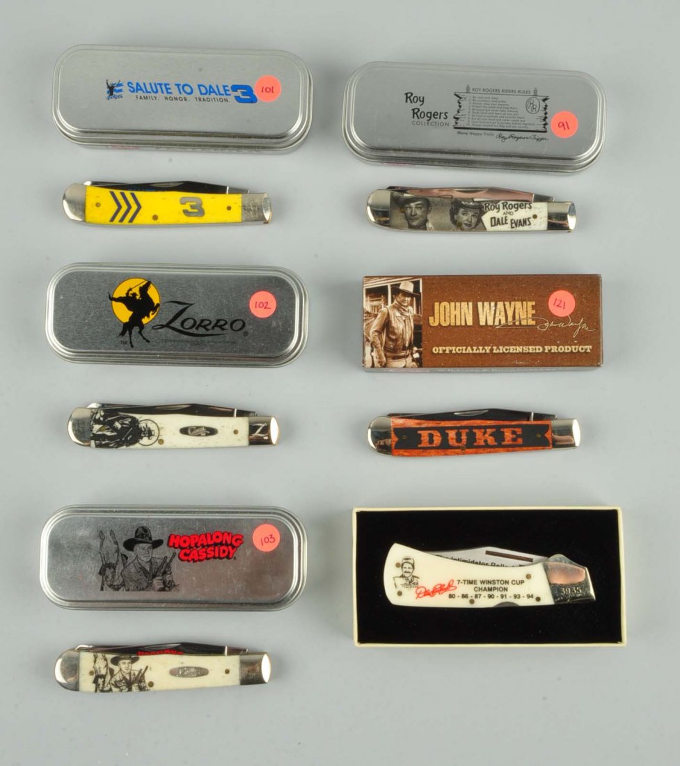 Lot Of 6: Assorted Pocket Knives. (1 of 1)