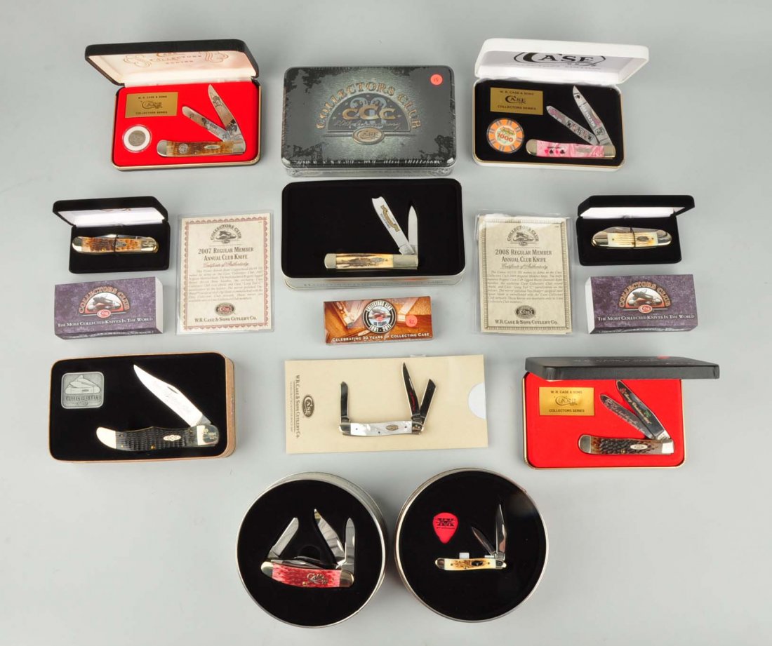 Lot Of 11: Case Commemorative Knives. (1 of 1)