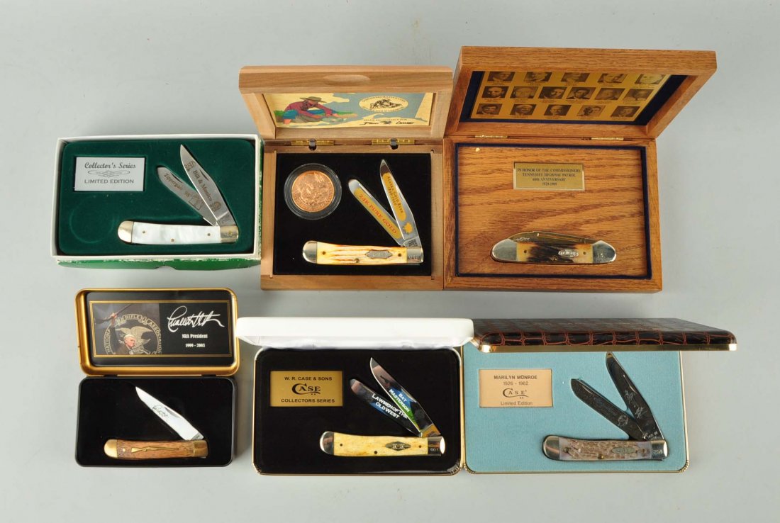 Lot Of 6: Commemorative Knives. (1 of 1)