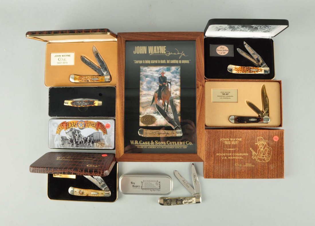 Lot Of 7: Commemorative Knives. (1 of 1)