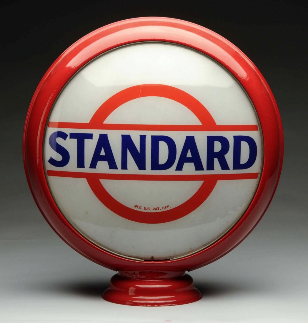 Standard Bar & Circle Logo 15" Globe Lenses. (1 of 2)