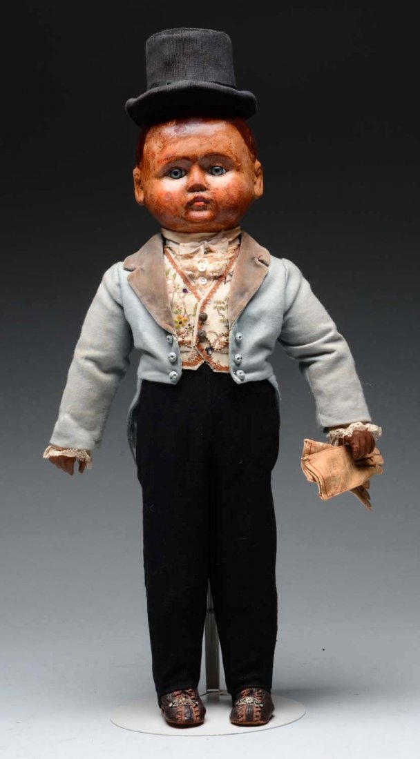 Bebe Tout En Bois Doll. (1 of 3)