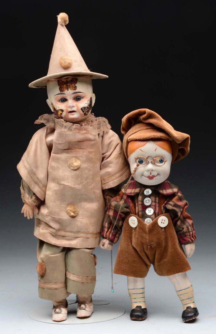 Lot Of 2: French Dolls. (1 of 3)