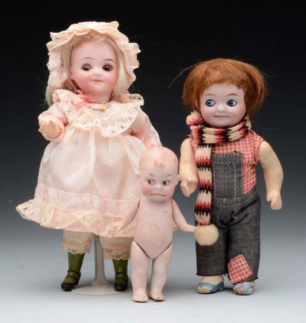 Lot of 3: Googly Dolls. (1 of 1)