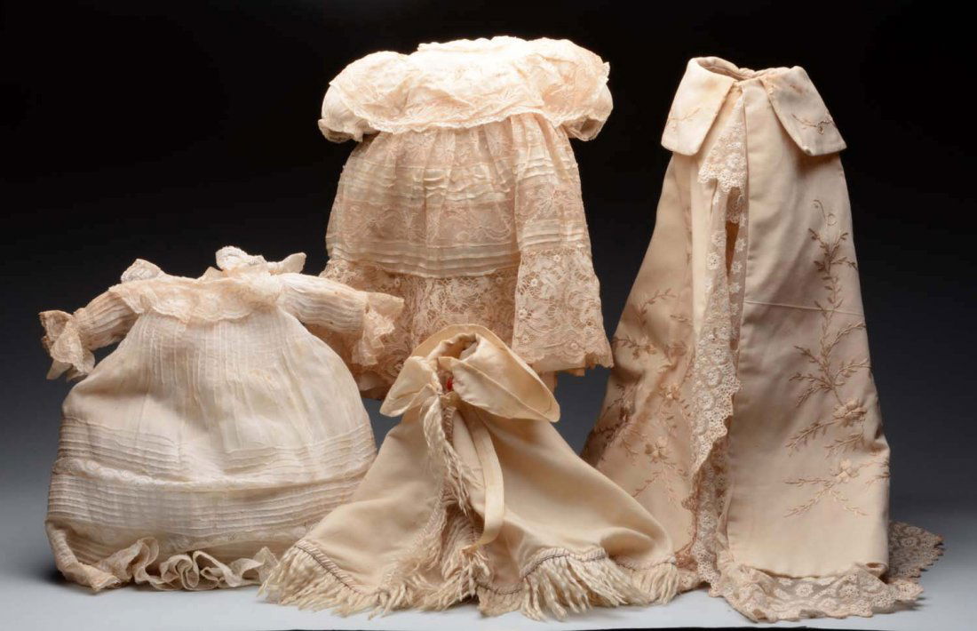 Lot of Antique Doll Clothing. (1 of 1)