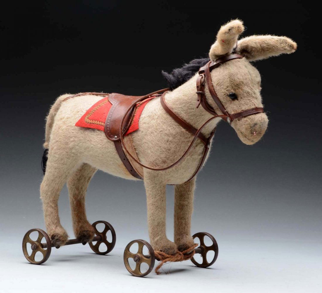 Steiff donkey hotsell on wheels 1904