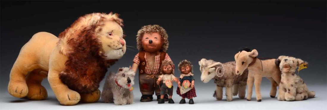 Lot of Steiff Hedgehogs & Animals. (1 of 1)