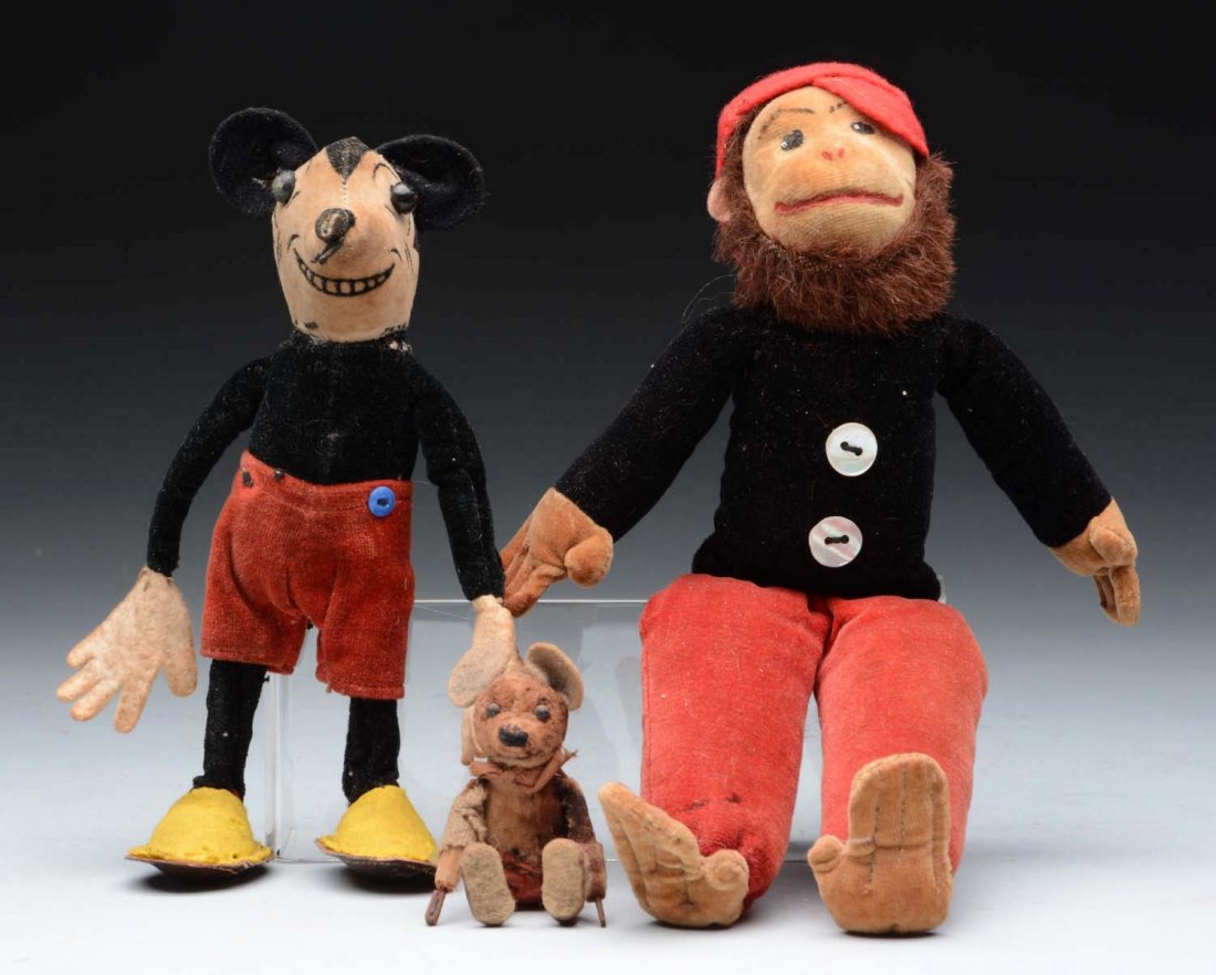 Lot of: 3 Animal Toys. (1 of 1)