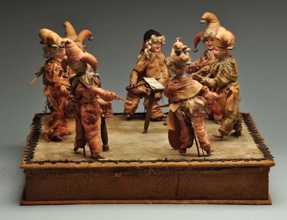 Beautiful & Complex Seven Figure French Automaton. (1 of 9)