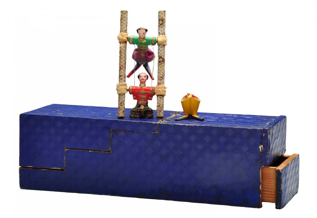 Mercury Tumbling Acrobats Toy In Box. (1 of 4)