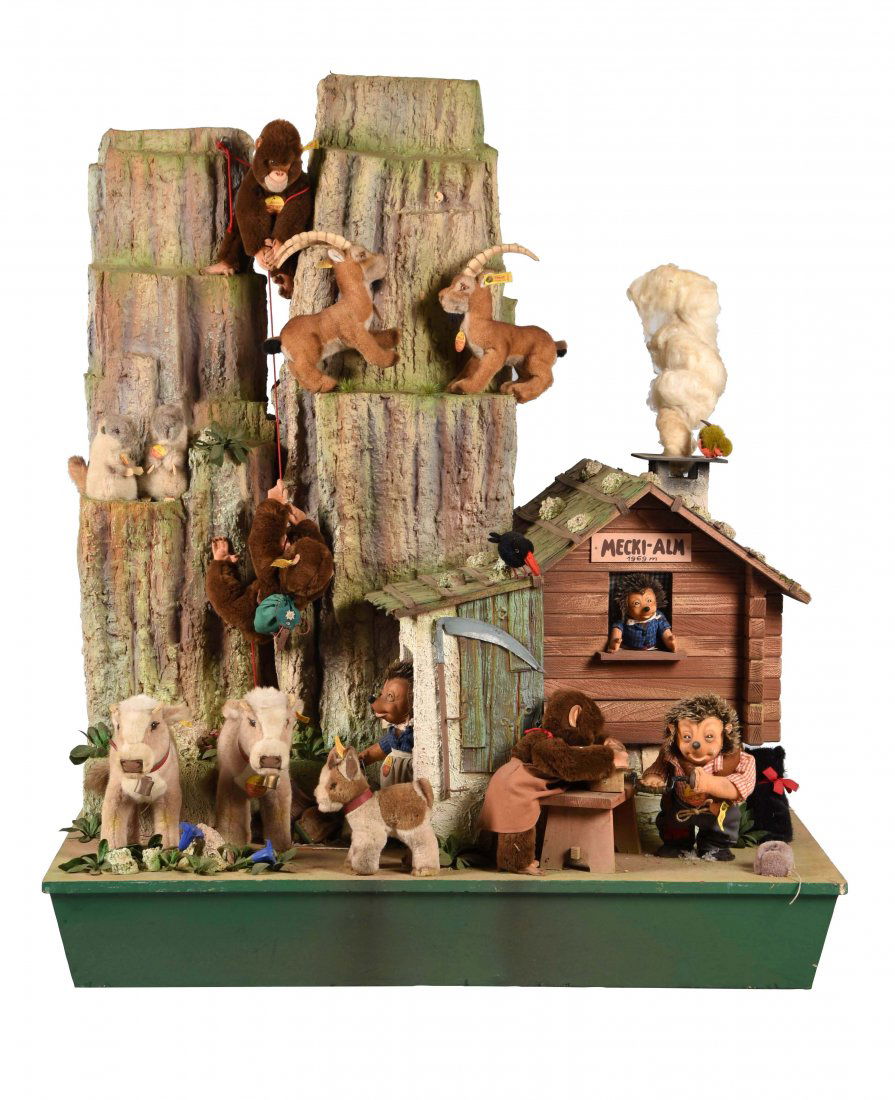 Steiff Mountainside Automaton. (1 of 8)