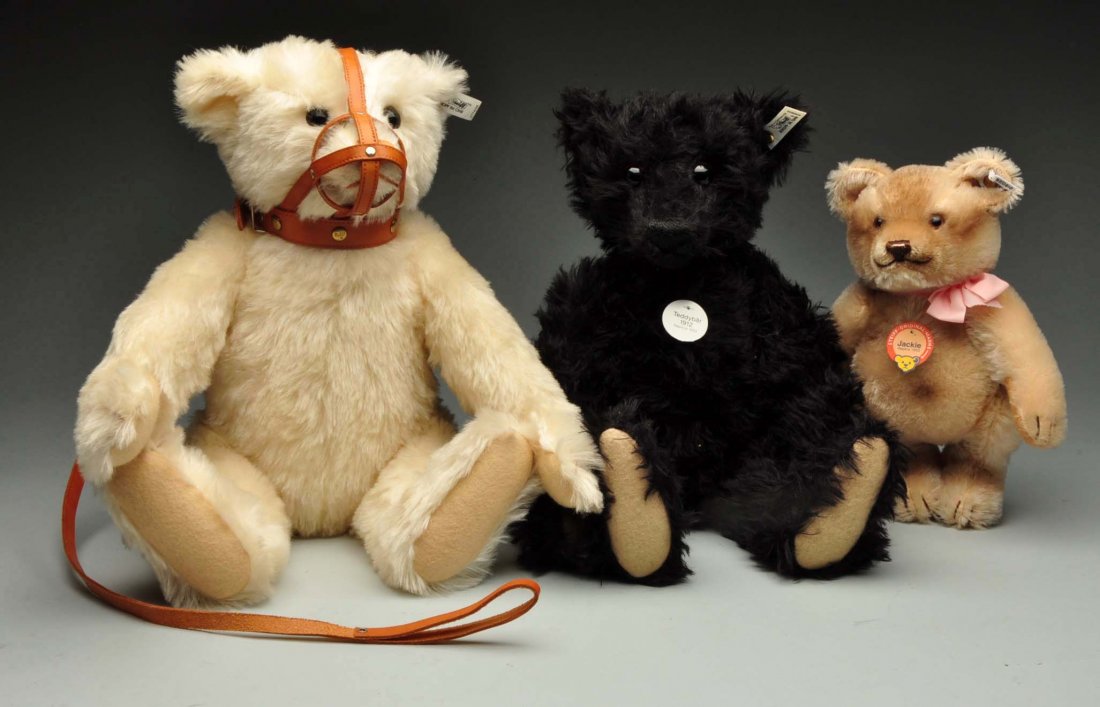 Lot Of 3: Steiff Legacy Replica Teddy Bears. (1 of 10)