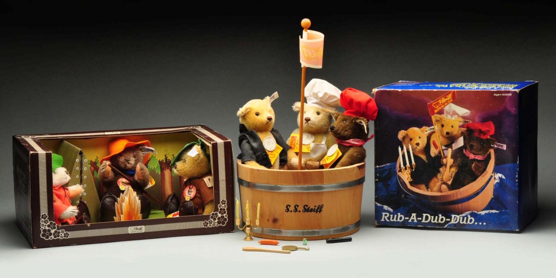 Lot Of 2: Boxed Sets Of Steiff Collectibles. (1 of 8)