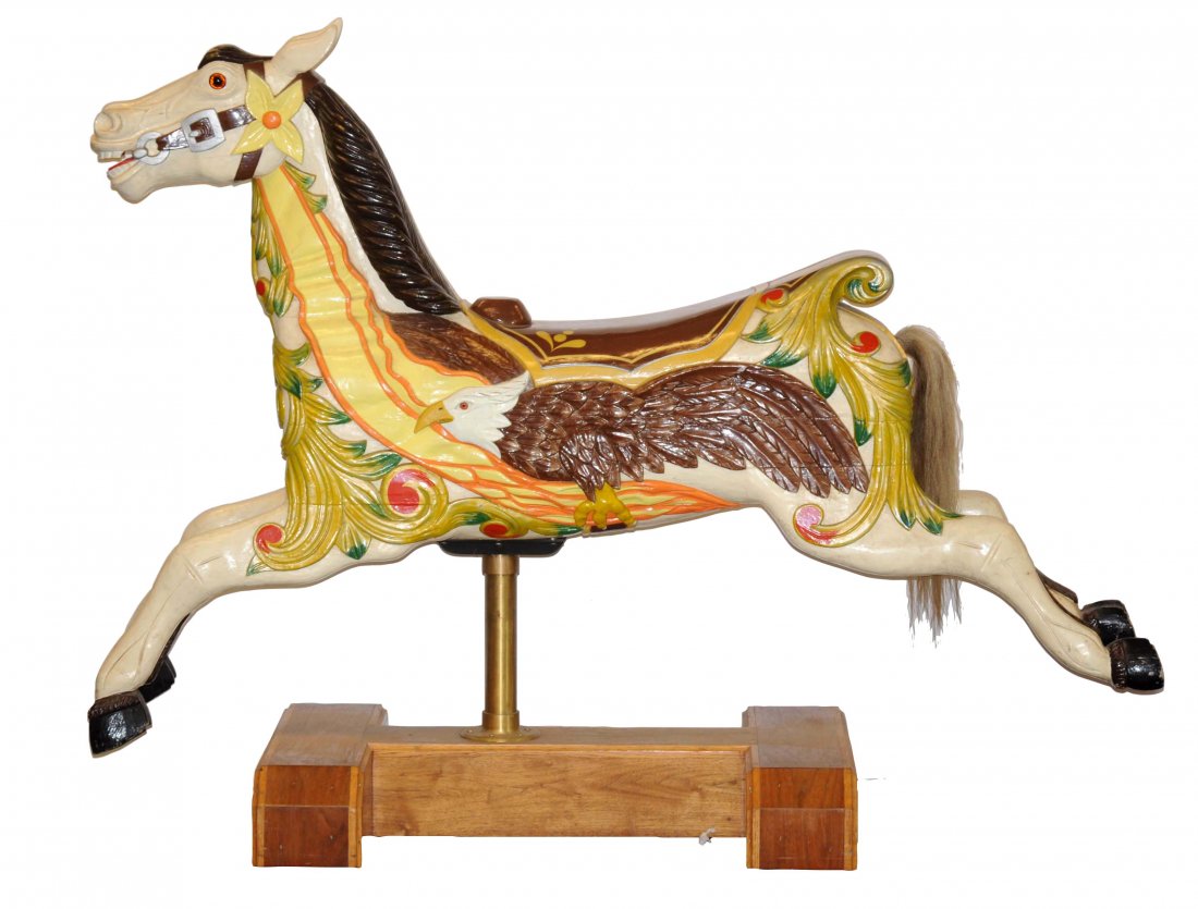 Vintage Wooden Carousel Horse. (1 of 1)