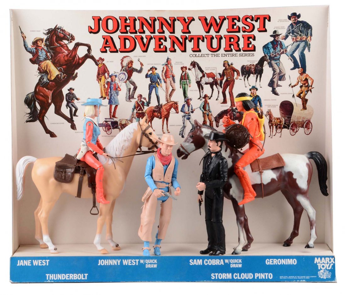 Rare Marx Johnny West Store Display. (1 of 2)