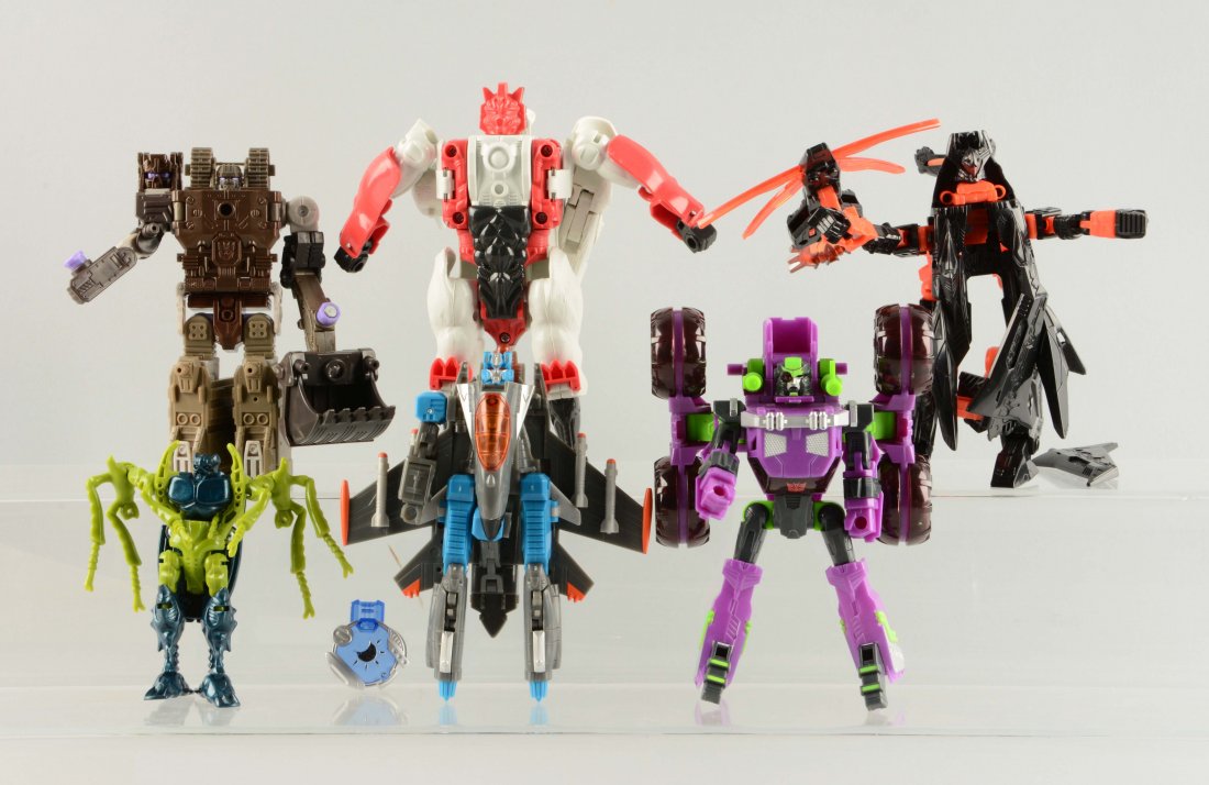 Lot Of 6: 1990-2000 Transformer Prototypes. (1 of 1)