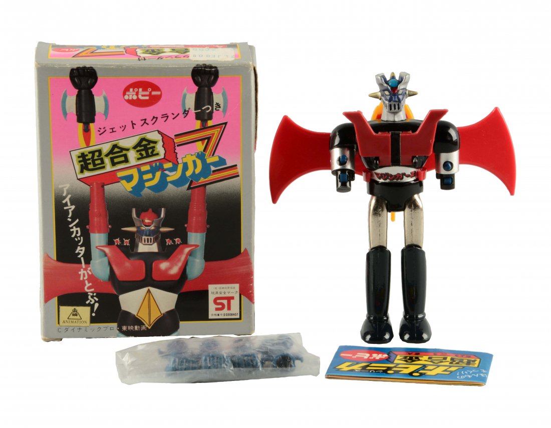 Historic Ga 01 Mazinger Z, The 1st Popy Diecast Robot