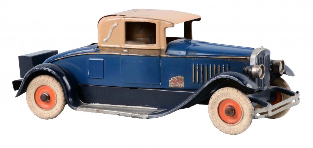 Pressed Steel Kingsbury 400 Series Wind Up Coupe. (1 of 2)