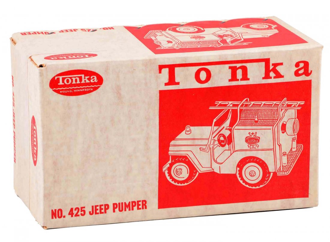 Tonka Jeep Fire Pumper No. 425. (1 of 4)