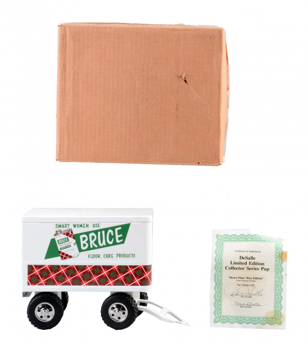 DeSalle Tonka Bruce Floor Wax Box Truck. (1 of 4)