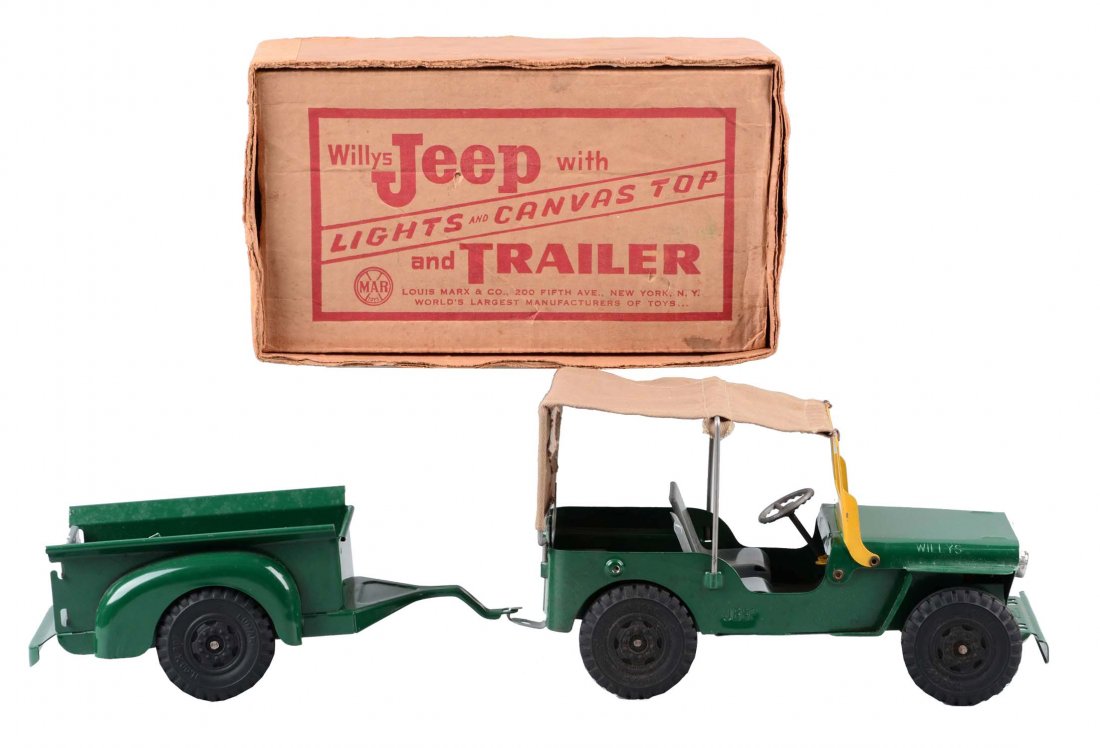 Marx Willy's Jeep. (1 of 2)