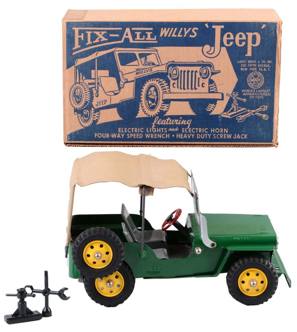 Marx Fix-All Willy's Jeep. (1 of 2)