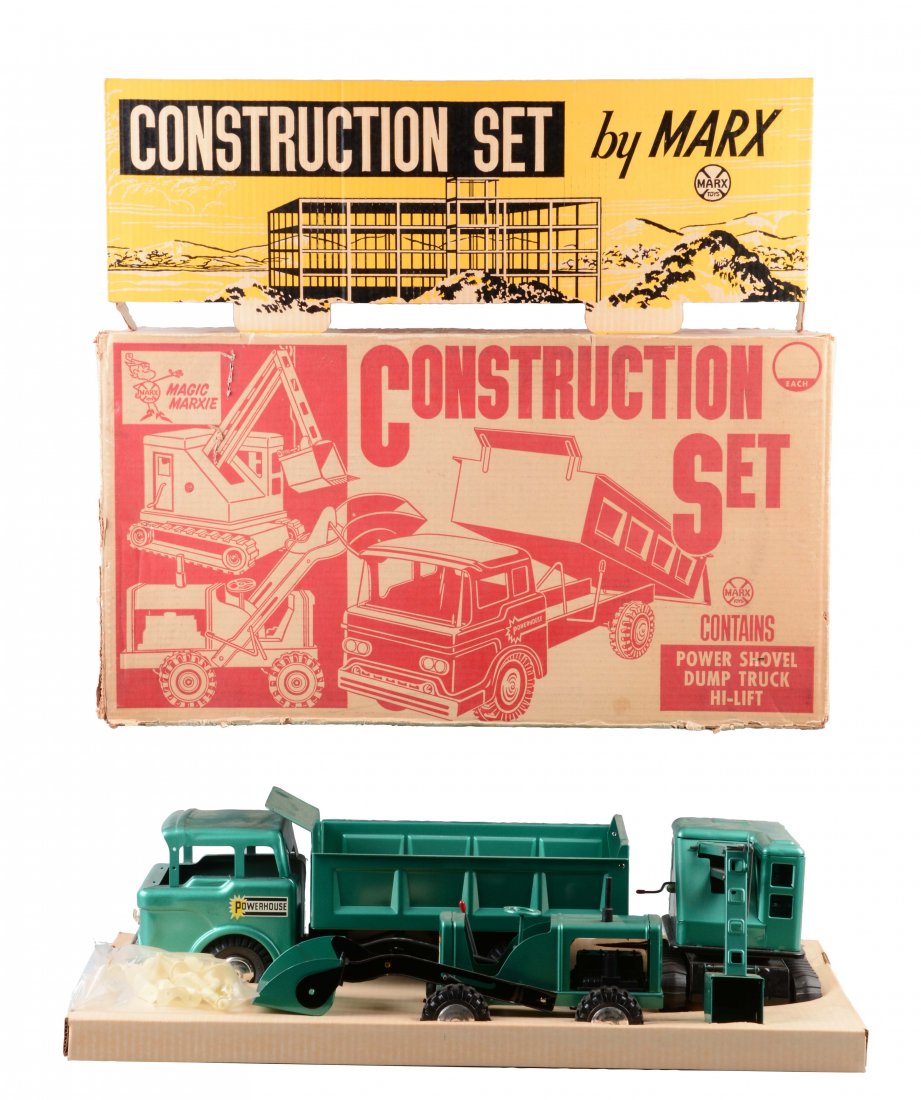 Marx Construction Truck Set No.5103. (1 of 3)