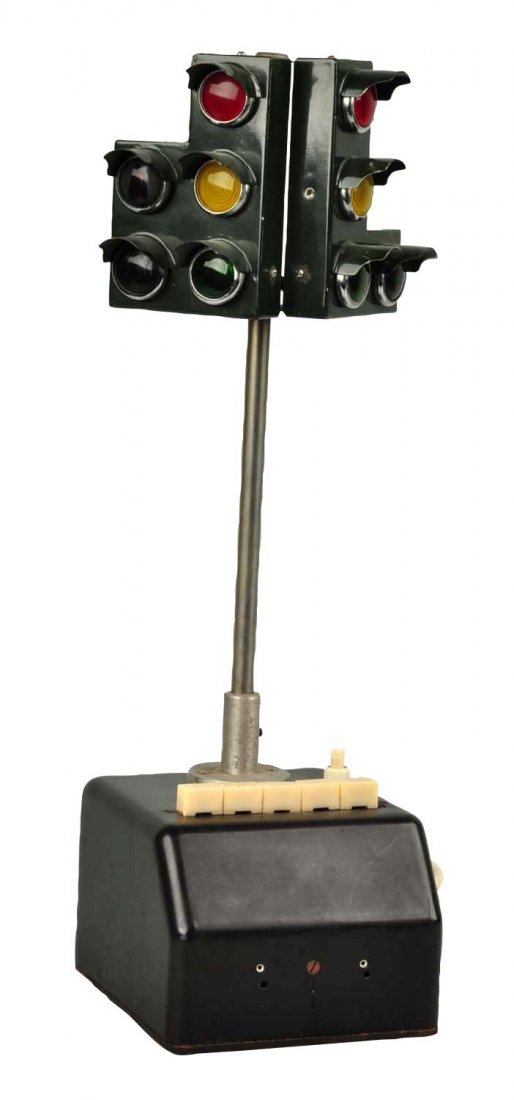 Unusual German Traffic Light Training School Device. (1 of 3)