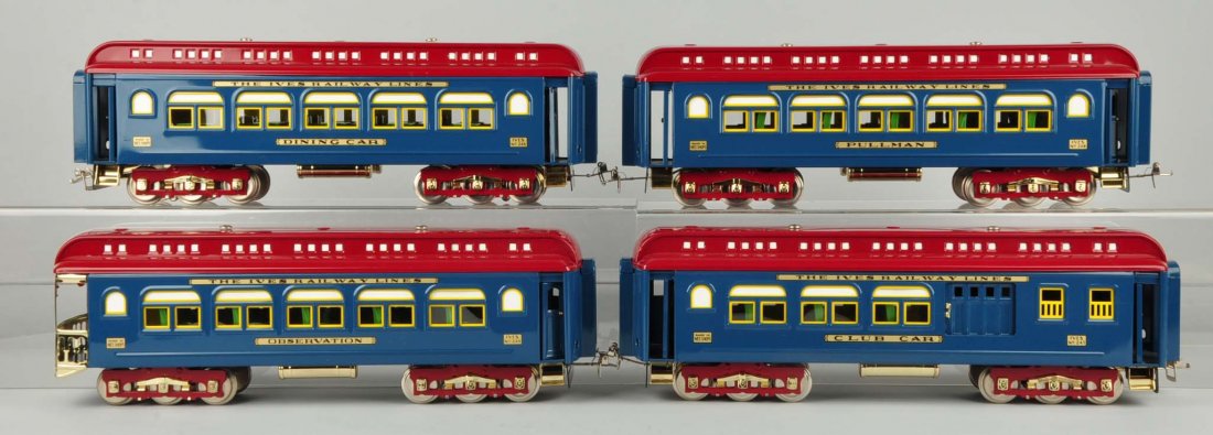 Lot Of 4: MTH Ives Passenger Cars. (1 of 4)