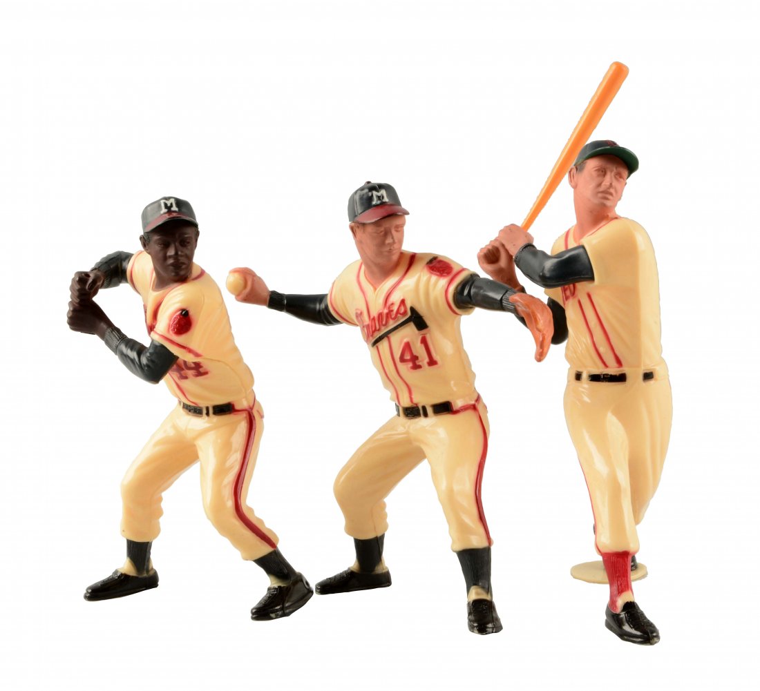 Lot Of 3: Hartland Plastic Baseball Figures. (1 of 1)
