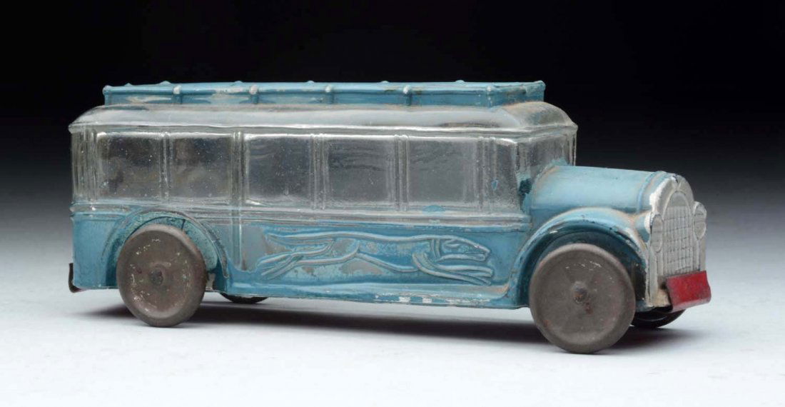 Greyhound Bus Candy Container. (1 of 2)