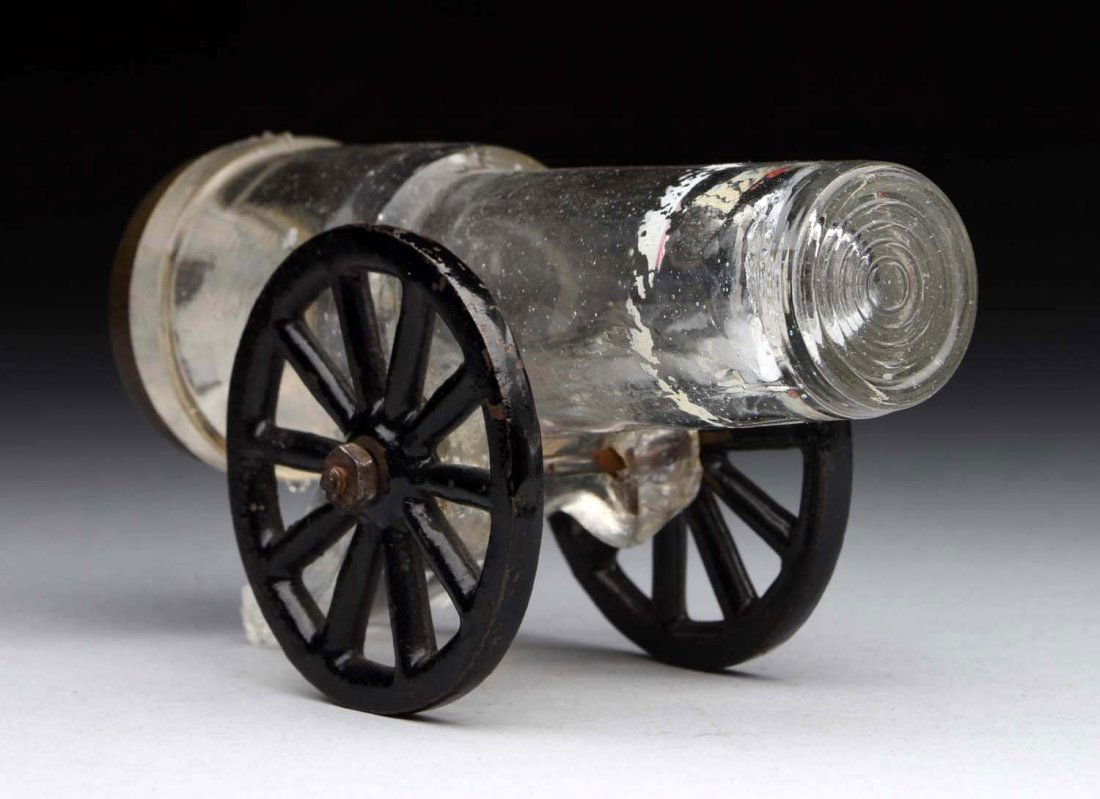 Two-Wheel Mount No. 3 Cannon Candy Container. (1 of 2)