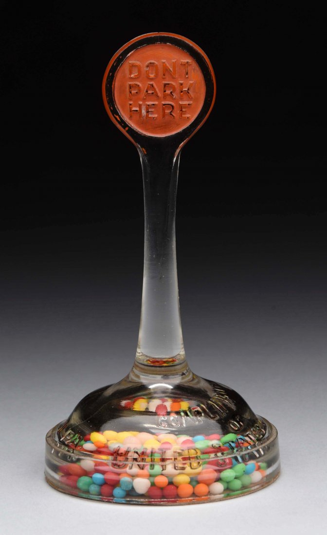 Don't Park Here Sign Candy Container. (1 of 1)