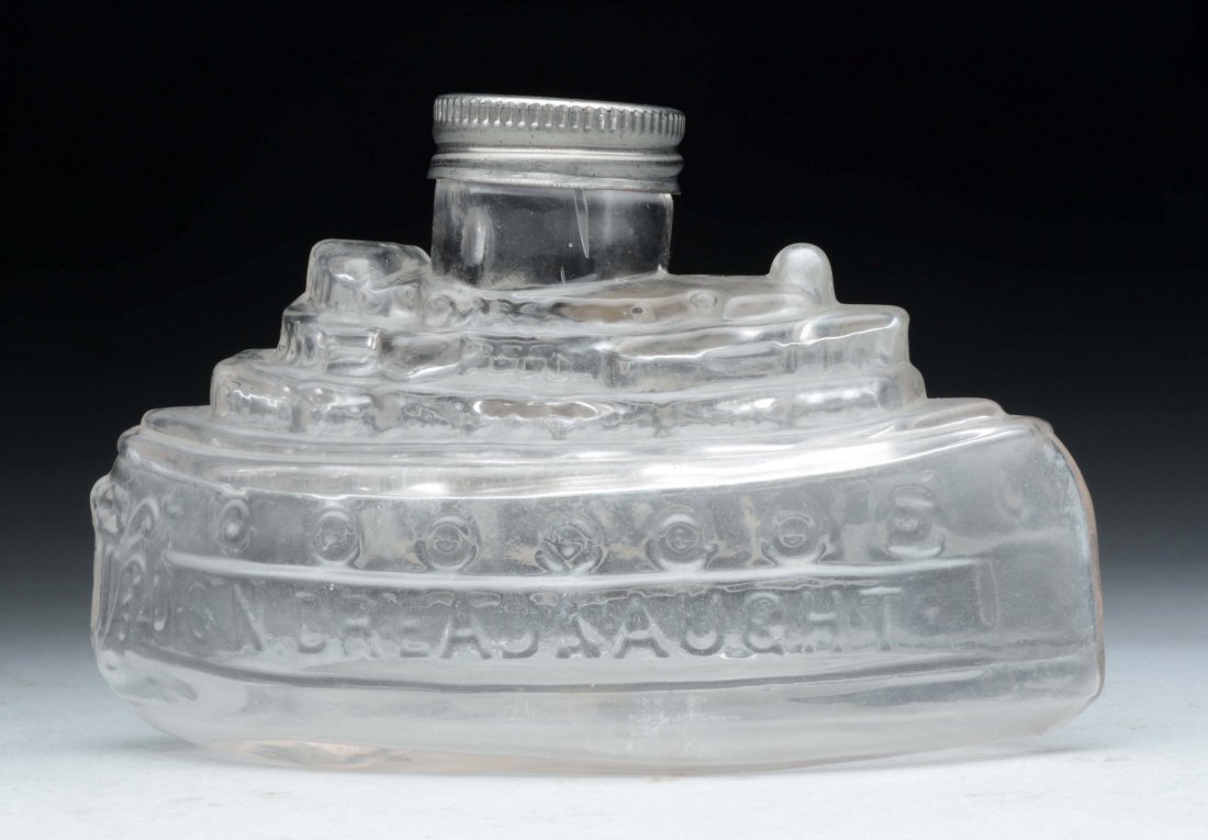 US Dreadnaught Ship Candy Container. (1 of 2)