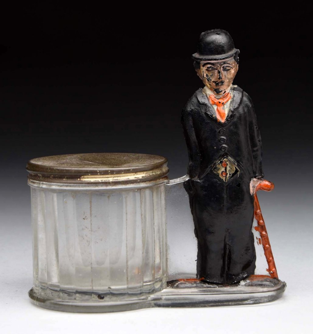 Charlie Chaplin by Straight Barrel Container. (1 of 2)