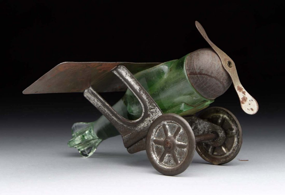 Spirit Of St Louis Airplane Candy Container. (1 of 3)