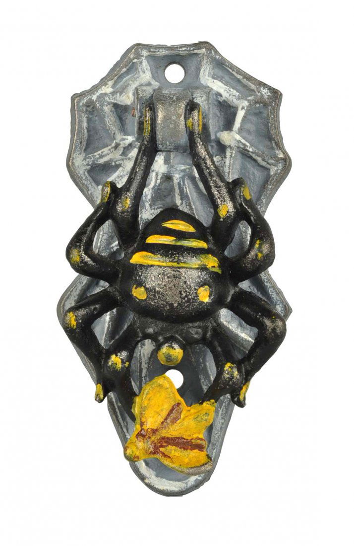 Cast Iron Spider w/ Fly Doorknocker. (1 of 2)