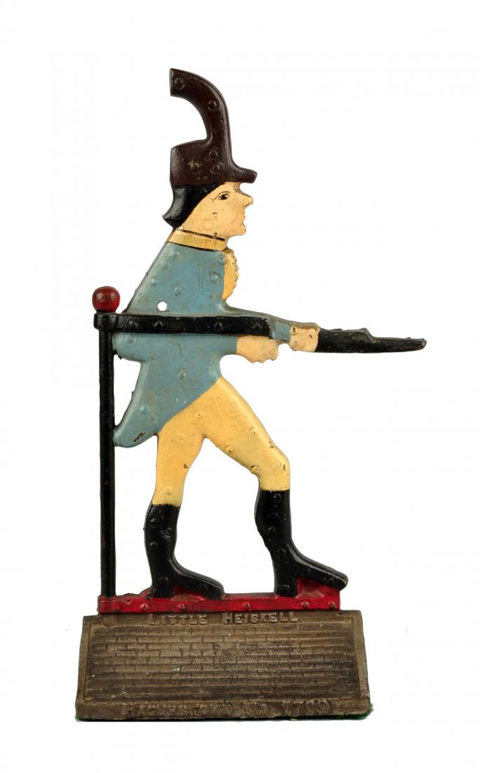 Cast Iron Little Haskell Doorstop. (1 of 4)